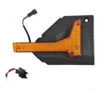 Per Kukirin G4 Pro e G2 Max Scooter LED Luci laterali impermeabili Indicatori di direzione anteriori posteriori a sinistra e a destra con elementi riflettenti per una guida notturna sicura Abs Build