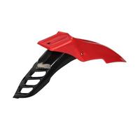 Per KX Parafango Anteriore Moto Parafango Paraspruzzi Moto Parafango Extender(Black Red)