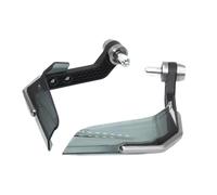 Per KYMCO AK550 Per AK 550 7/8 "22mm Moto Protezione Per La Mano Hand Bar Grip Guard Parabrezza Manubrio Protector MENSUNUBNM(Argento)