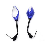 Per Kymco Per Downtown 350 Per Ak550 Per Xciting 400i Specchietto Retrovisore Laterale Moto Con Indicatore Di Direzione A LED Specchietti Retrovisori Moto(Blue)