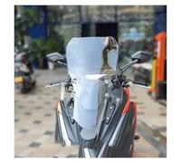 Per Kymco Per Xciting Per S350 Per Dtx360 Xciting S 350 Parabrezza Parabrezza Carenatura Moto Deflettore Vento Nero Trasparente Altezza Cupolino Touring(Transparent 55CM)