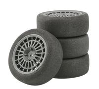 Per Kyosho Per HSP Per HPI Per RGT LC Per Le Corse PTG-2 Per Tamiya Per TT02 1/10 4PCS 68x26mm RC Auto Set Pneumatici Ruote Per Rally Truck Accessori Giocattoli Rc