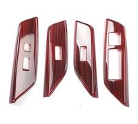 Per L&exus Per ES 2018 2019 Adesivi Per Interruttore Alzacristalli Bracciolo Portiera Auto Modanatura Protettiva 4 Pezzi/set Maniglia Porta(F54 C)