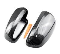 per la A6 C7 S6 2012-2018 Coperchietto Retrovisore Coperchio Telaio Protettore Laterale Telaio Rifinitura Nero Carbonio Brillante