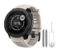 Per la banda di istinto Garmin, cinghia di orologio sostitutivo in silicone morbido compatibile con istinto 2/ solare/tattica di guardia