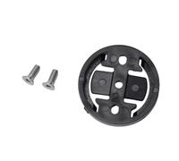 per la bici Computer Mount Adapter Base per Bryton per Cateye per Wahoo | Gigante, staffa di estensione in nylon per unità principale GPS da ciclismo, per Giant Neos Track/Endless (nero)