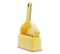 per la cacca di gatto, con manico lungo, profonda per la cacca del gatto, setaccio, portatile, per balcone, appartamento, dormitorio, casa, camera da