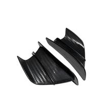 Per La Carenatura Per Suzuki, Alette Aerodinamiche, Ala Dinamica Per Moto(Matte Carbon Look)