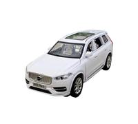 Per La Collezione Commemorativa Del Modello In Lega Pressofusa XC90 SUV VOLVO In Scala 1/32 Con Simulazione Di Suoni E Luci(White)