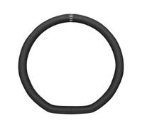 Per La Copertura Del Volante Dell'auto In Pelle Scamosciata Per Tutte Le Stagioni, Ultrasottile, Antiscivolo, Rotondo Volante dell Auto Copri(D-White)