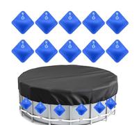 per la Copertura della Piscina - Protezione Impermeabile Da Foglie,Piscina Fuori Terra Copertura Sacca d'Acqua,Per Giardino Villa Parco Hotel Appassionati Di Sport Proprietari Di Case Principi