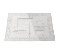 Per la costruzione di rilievo mappa scala e goniometro con righello di coordinate per sistemi MGRS e USNG, progettato per misurazioni precise della mappa e lettura del grado del terreno