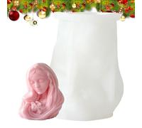 per la Creazione di,Silicone 3D Riutilizzabile Antiaderente - Per Resistente Al Calore - Per Donne Principianti Amanti del Fai da Te Resina Gesso Decorazione Casa Compleanno Natale