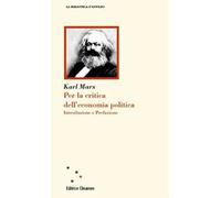 Per la critica dell'economia politica. Introduzione e Prefazione