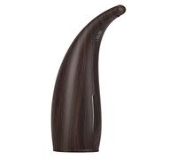 Per La Cucina Bagno,Batteria Automatico Distributore Di Sapone Di Schiuma,Sensore A Infrarossi Finestra Visiva Distributore Di Sapone-Marrone Scuro 22 3x14 5x7 2 Cm