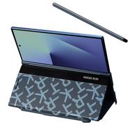 per la custodia del telefono Samsung Galaxy Z Fold8 con slot per S Pen, La penna stilo è inclusa, Cover in pelle PU per Samsung Z Fold 8 con cavalletto-Blu