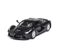 Per La Ferrari 1 32 Simulazione Pressofuso Lega Modello Auto Fuoristrada Tirare Indietro Giocattolo Veicolo Collezione Macchinine Mini Auto(Nero)