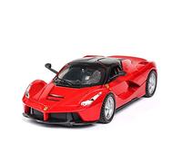 Per La Ferrari 1 32 Simulazione Pressofuso Lega Modello Auto Fuoristrada Tirare Indietro Giocattolo Veicolo Collezione Macchinine Mini Auto(Rosso)