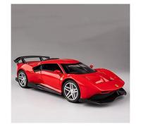 Per La Ferrari P80C 1 32 Simulazione Modello Di Auto In Lega Tirare Indietro Metal Racing Vehicle Giocattoli Per Bambini(Rosso)