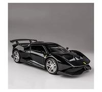Per La Ferrari P80C 1 32 Simulazione Modello Di Auto In Lega Tirare Indietro Metal Racing Vehicle Giocattoli Per Bambini(Nero)