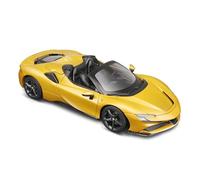 Per La Ferrari SF90 Spider Gold 1:18 Die-Cast Car Collection Modello Di Simulazione Statica Di Un'auto Sportiva