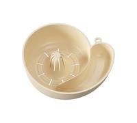 per la frutta con colino, cestino di scarico girevole per frutta, pratico design compatto, cestino di scarico da cucina ispirato agli animali, contenitore per alimenti per casa, dormitorio