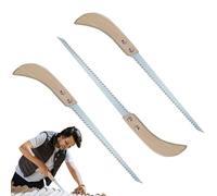 per la lavorazione del legno, a mano a denti sfalsati a tre smussi, stabile, piccola, portatile, attrezzi da giardinaggio per campeggio, caccia, natura selvaggia, viaggi