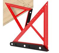 per la lavorazione del legno, strumento di misurazione per architettura - Layout accurato quadrato con fori di precisione per disegno, carpenteria, lavorazione del legno, architettura