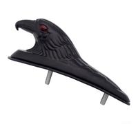 Per la maggior parte dei modelli di moto elettriche per parafango anteriore per parafango per testa di aquila decorazione in metallo nero robusto struttura in alluminio resistente agli elementi