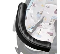 per la maniglia del passeggino: durevole in finta pelle, design con cerniera, piacevole al, resistente al sudore, facile da curare Ideale per il trasporto di bambini, comfort di l