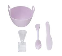 per la maschera facciale che mescola la ciotola, per silicone, morbido riutilizzabile, con cucchiaio, per il salone di bellezza