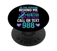 Per la persona dietro di me va bene non stare bene PopSockets PopGrip Adesivo