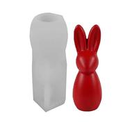 per la produzione di | Design adorabile e facile sfaldamento - Figura di coniglio pasquale in silicone - Per cibo e decorazioni a casa