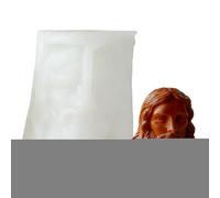 per la produzione di | Silicone antiaderente Jesus Maria, per sapone flessibili - Per la decorazione della casa, gesso, sapone, argilla, cemento, principianti e amanti del fai da