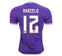Per la prossima stagione Real Madrid CF 12 Marcelo lontano calcio maglia in viola, Uomo, Purple, S