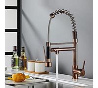 per la pubblicità della Fattoria a Bar, Tira Fuori Cucina Cucina per Cucina per vanità, Rubinetto a Rotazione (Colore: Oro Rosa) Il Nuovo