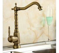 per la pubblicità della Fattoria di Bar, lavello a Leva Calda e Fredda in Bronzo, Singolo, Rubinetto Montato sul Ponte