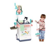 Per La Pulizia Dei Bambinii - 15 Pezzi Per Bambini Finti Giocattoli Per Laa Pulizia, Giocattoli Per Le Pulizie, Giochi Di Ruolo Educativi Per La Casa, Per Scopa E Scopa Per Bambini, Per Gioc