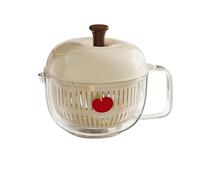 per la pulizia della frutta, accessorio da cucina a doppio strato, con funzione centrifuga, per prodotti freschi, insalate, bacche, cucina domestica, casa di campagna, campeggio, picnic
