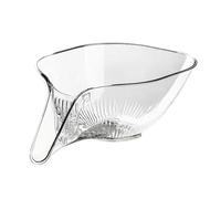per la pulizia della frutta, contenitore per la pulizia della frutta e il riso, gadget da cucina con scolapiatti laterale per cibo, pasta, fagioli, verdure, casa, ristorante, preparazione