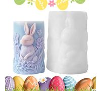 Per La Realizzazione Di | Utensile In Silicone Resistente Al Calore | Stampo Coniglio 3D - Adatto A Famiglia Amici Studenti Adulti Uomini Donne Pasqua Compleanno Festa Casa