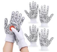 per la Riflessologia Plantare Set Guanto Massaggiante Mani | Con Schema Di Riflessologia E Strumento Massaggio Trigger Point Guanto Massaggiatore Riflessologia Rilassamento Muscolare