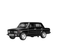 Per La Russia LADA 2106 1:32 Simulazione Pressofusa In Lega Modello Boomerang Music Light Car(Black)