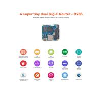 Per La Scheda di Sviluppo per Nanopi R28S 1GB RAM RK3528 con Porte Ethernet Duali Gigabit Supporta EMMC/WiFi/