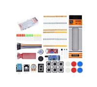 Per La Scheda di Sviluppo R3 Guida Introduttiva Kit di Apprendimento Facile Kit di Parti per Breadboard da 830 Fori Kit,A