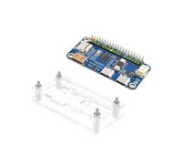 Per la Scheda di Sviluppo Raspberry Pi Rp2040-Pizero Custodia Protettiva nel Acrilico per il Modulo Porta di Cablaggio Riservato Della Scheda Madre