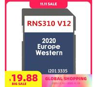 Per la scheda SD Skoda Amundsen Navi Più recente 2020 Europa occidentale RNS 310 Copertina della mappa Germania Normay