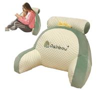 per la schiena per sedersi nel posteriore con i braccioli - lombare per il collo e la schiena per guardare la TV, leggere, lavorare su un computer