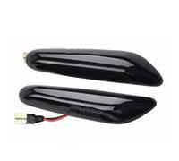 per la Serie 1 per E82 per E81 per Coupé per E88 per Cabriolet Indicatore di direzione Lampeggiante Luce di Posizione Laterale Spia sequenziale (Nera)