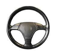 Per La Serie 3 Per E36 Per E46 1995-2000 Per La Serie 5 Per E39 1995-1999 Per La Serie 8 Per E31 1995-1997 Coprivolante Cucito A Mano Per Auto Protettore Volante Auto(Black Thread)